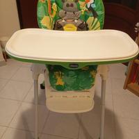 Chicco Polly Easy Seggiolone, Happy Jungle

