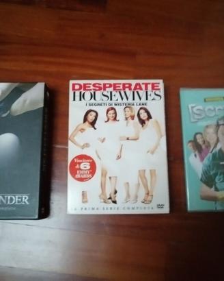 Lotto di 3 cofanetti dvd serie tv (n. 15 dvd)
