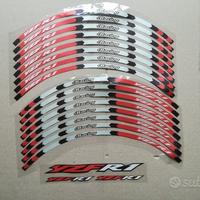 ADESIVI CERCHI YAMAHA R1 TUTTE LE ANNi