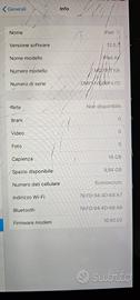 apple ipad air 16gb wifi lte vetro danneggiato 