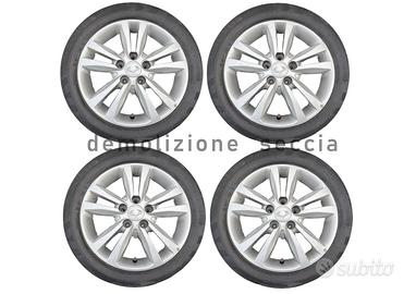 04 CERCHI e Gomme ssangyong tivoli 16p ORIGINALI