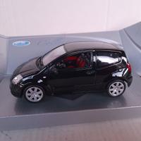 MODELLO AUTO CITROEN C2 TOTAL BLACK NO BURAGO