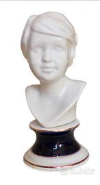 Busto bambino porcellana C.a.B.Firenze anni '60