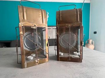 Lanterne in rame stile antico