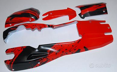 Carrozzeria Baja B5 1/5 Rofun Rossa nera Plexiglas