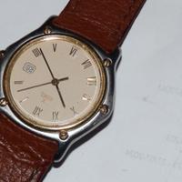 Ebel Quarzo cassa acciaio lunetta oro originale