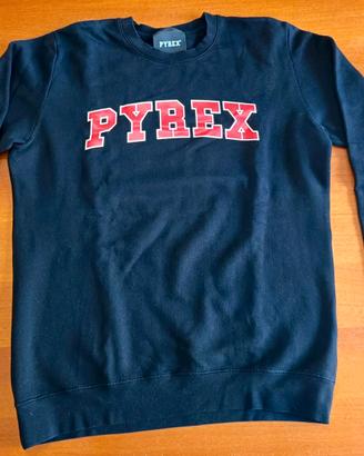 Felpa Pyrex Nera/Rossa L
