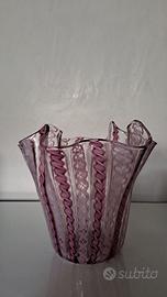 Vaso vetro Murano . Vetreria Elite