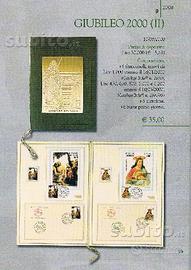 Giubileo 2000 folder filatelico