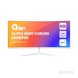 Qian Monitor Curvo 30" Ultra-Largo FHD | 2560x1080