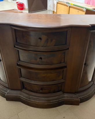 Cassettiera in legno 