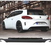 DIFFUSORE PER VOLKSWAGEN VW SCIROCCO 08-14 LOOK R