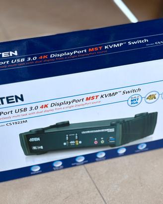 ATEN - gestione due Pc Laptop desk - 4k usb 3.0