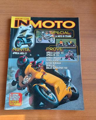 Rivista In Moto 1998 Honda Hornet CBR 600 F Ducati