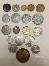Lotto 18 monete antiche Francesi