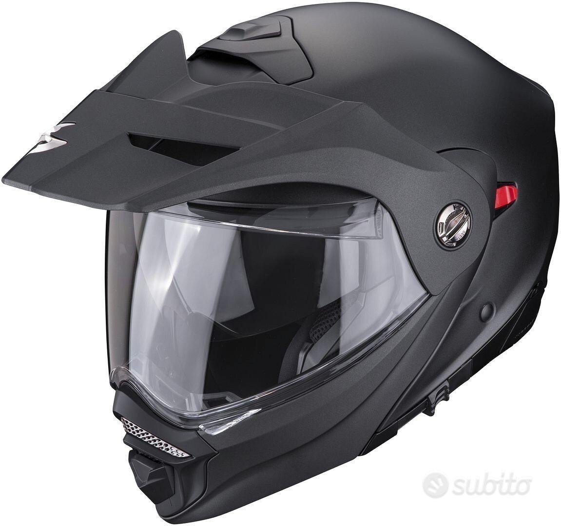 Casco Modulare Apribile Per Moto - Touring E Sport, Visiera Parasole Integrata, Taglia L (59-60 Cm)
