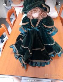 Bambola in porcellana Capo di Monte 