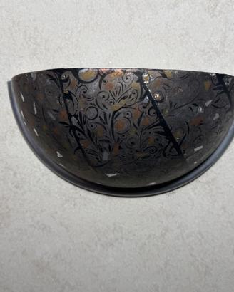DIFFUSORE APPLIQUE IN GESSO DECORATA A MANO