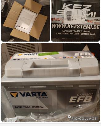 Batteria Varta 70Ah 12V  760A