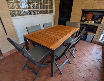 Set Talenti tavolo Timber - Sedie Queen