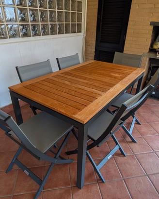 Set Talenti tavolo Timber - Sedie Queen