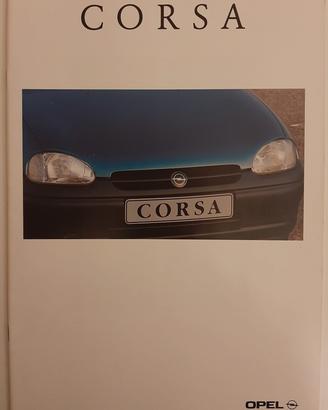 Depliant Brochure Catalogo Opel Corsa