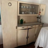 Mobile mettitutto vintage da cucina