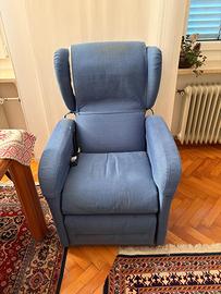 Poltrona elettrica reclinabile