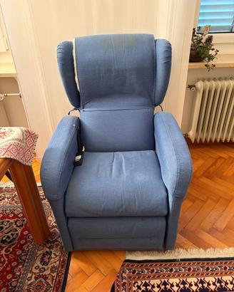 Poltrona elettrica reclinabile