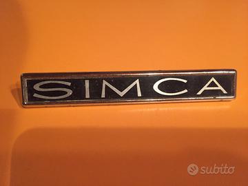 Logo auto epoca Simca