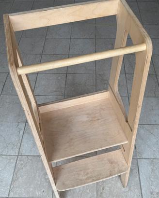 Torre apprendimento Mintessori Bianconiglio Kids