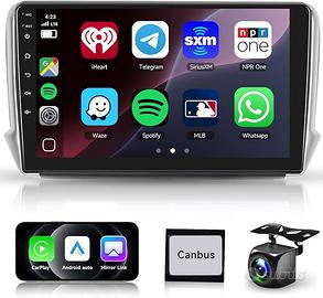 Autoradio Android 13 per Peugeot 208/2008