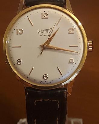 Eberhard Oversize automatic oro 18 kt  FULL SET