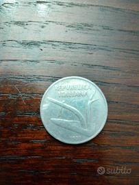 moneta 10 lire 1952