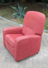 POLTRONA RELAX RECLINABILE MANUALMENTE