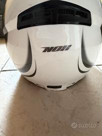 Casco modulare Nox con visiera parasole e sacca