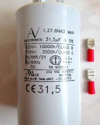 Condensatore ARCOTRONICS 31,5uF valvole crossover