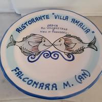 Piatto del Buon Ricordo Villa Amalia