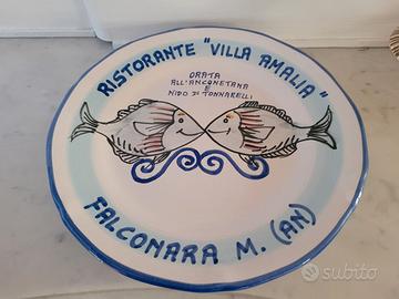 Piatto del Buon Ricordo Villa Amalia