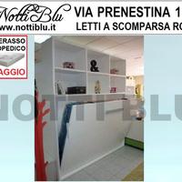 Letto a Scomparsa con libreria Materasso Omaggio