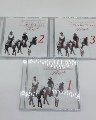 Cofanetto 3 CD Le Avventure Lucio Battisti Mogol