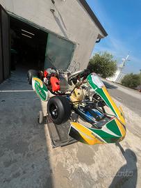 Tony Kart 60cc LKE + MyChron4 e Carrello
