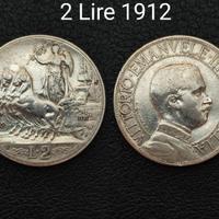 2 lire 1912 Regno 
