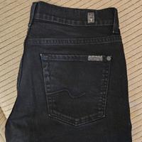 Jeans 7 for all mankind uomo taglia 30 colore nero
