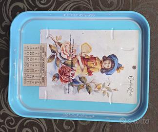 VASSOIO COCA COLA VINTAGE DA COLLEZIONE IN LATTA