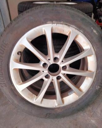 4 Cerchi in Lega 17 pollici Bmw e gomme