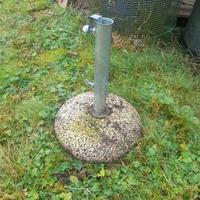 Stock 4 portaombrelloni in graniglia