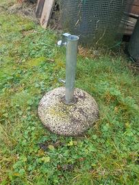 Stock 4 portaombrelloni in graniglia