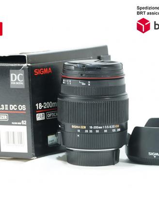Sigma 18-200 F3.5-6.3 II DC OS (Nikon)