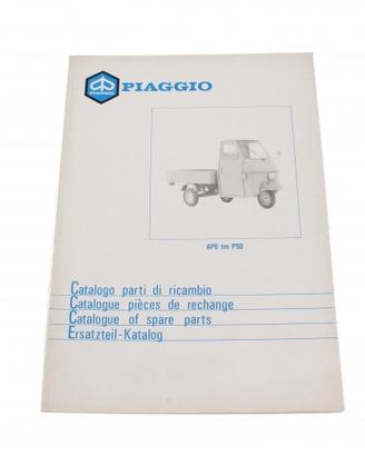 Catalogo parti di ricambio Piaggio Ape Tm P50